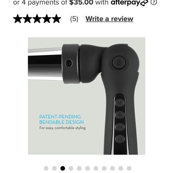 Paul mitchell neuro angle 1.25”cone barrell curling/styling iron/rod nib/nip/nwt - Picture 3 of 10